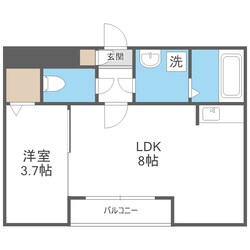 H-maison大正Ⅲの物件間取画像